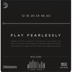 D'Addario NYXL1260, 012-060 C-tuning